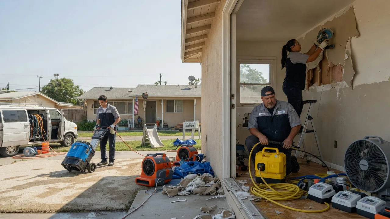 Water Damage Restoration in Como, NC near me
